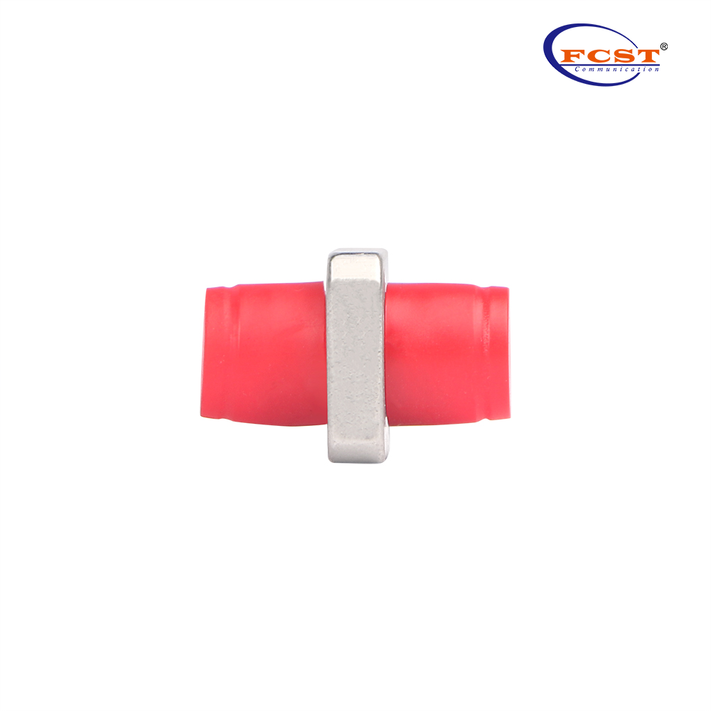 FCUPC para FCUPC Simplex Modo único quadrado Solid Tipo One peça Adaptador de fibra óptica de metal