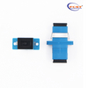 SCUPC TO SCUPC Simplex SMMM Adaptador de fibra óptica plástico