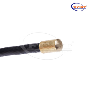 Fcst-cbb-8mm tampas finais de latão para micro cabos