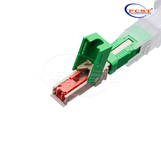 Conector rápido com ranhura em V de metal FCST-FMC15
