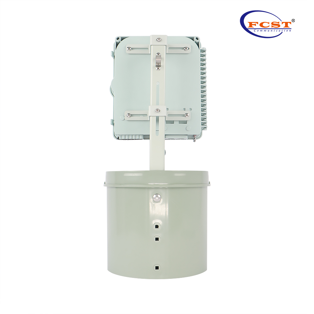 LLDPE DOME AO ANTERIOR DOME PEDESTAL DE FIBRÍVEL PLÁSTICA DE FIBRA DE FIGHURA DE FTTH ODN SOLUÇÃO
