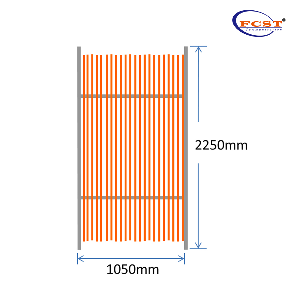 Tubo de silicone HDPE de 40/33 mm