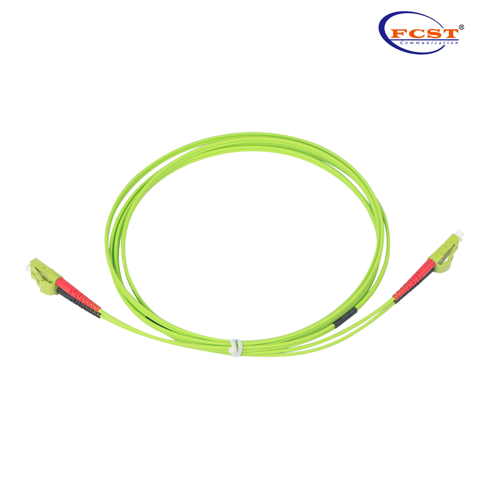 LCUPC-LCUPC DUPLEX OM5 2M LSZH 1MM CABO DE PACTO DE FIBRA OPTIC
