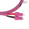 SCUPC-SCUPC DUPLEX OM4 2M LSZH CABO DE PACTO DE FIBRO OPTICA DE FIBRAS DE 3,0 mm
