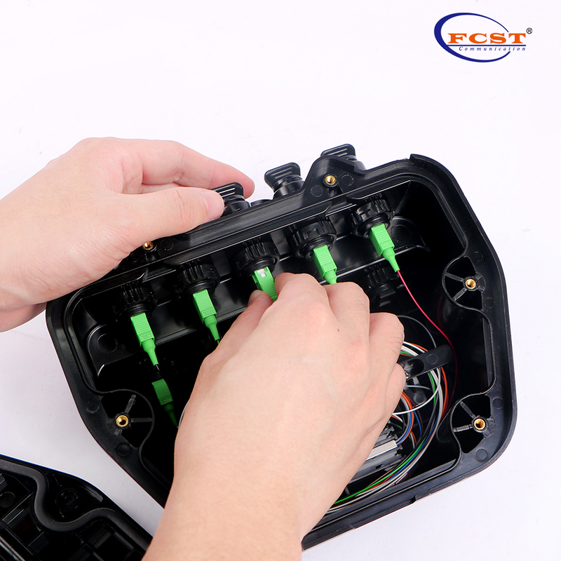 Caixa terminal de acesso de fibra pré-conector FCST02296