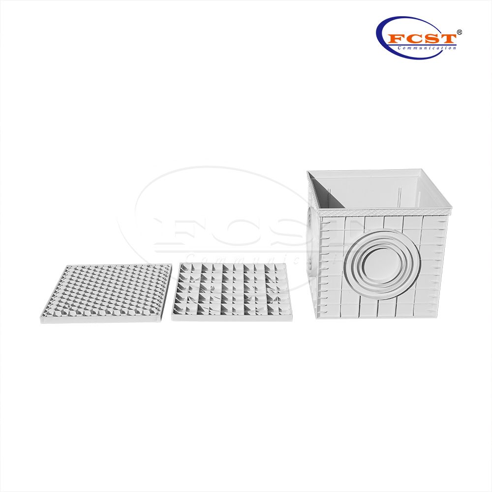 FCST-TH-SMC11-500 Poço quadrado do polipropileno de Chambe do acesso de 500*500*516 milímetro para o sistema de drenagem