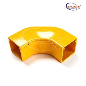 FCST-CR50-ELB90-CVR 50mm 90° Tampa de cotovelo horizontal