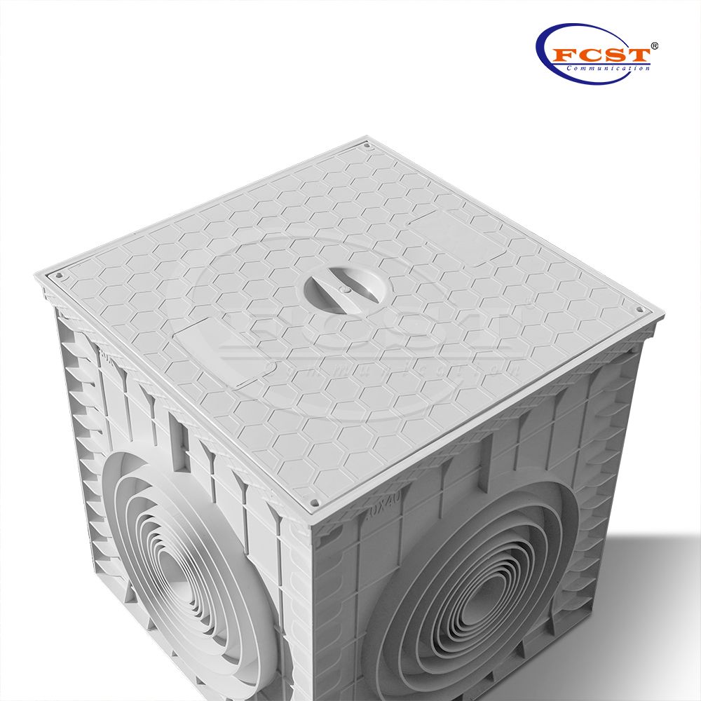 FCST-TH-SMC11-400 Caixa de inspeção feita de plástico PP para sistema de drenagem