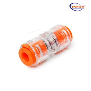 Uso reto do conector do microduct do DB FCST-15JDB-SC IP68 para o sistema soprado de ar da fibra ótica