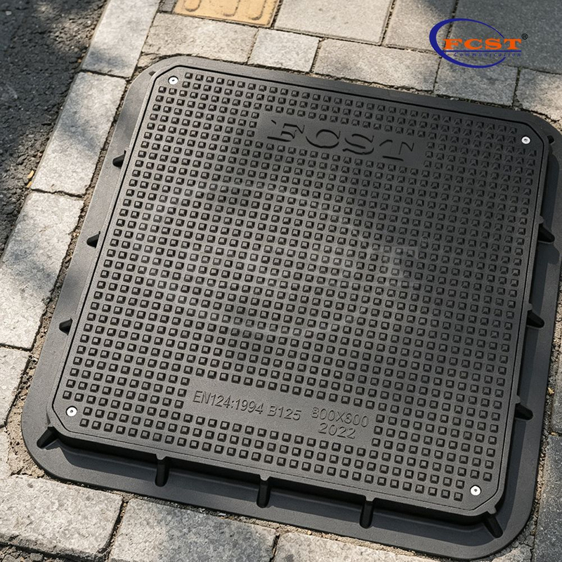FCST-B125&C250-SMC05 SMC abrem a tampa e a estrutura quadradas de 600*600mm