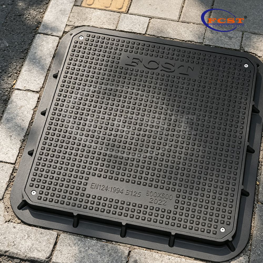 FCST-B125&C250-SMC05 SMC abrem a tampa e a estrutura quadradas de 600*600mm