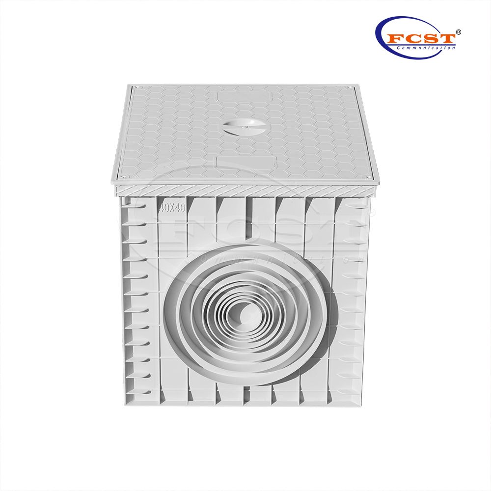 FCST-TH-SMC11-400 Caixa de inspeção feita de plástico PP para sistema de drenagem