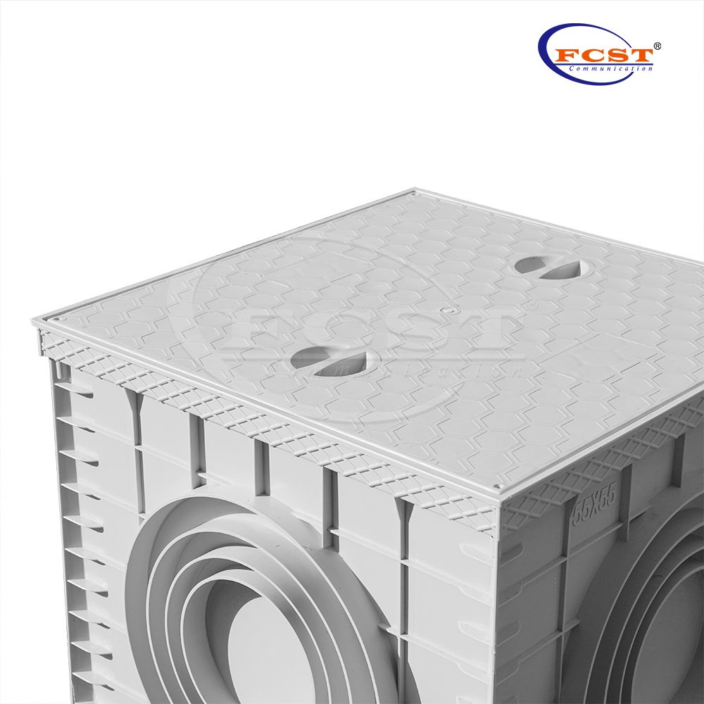 FCST-TH-SMC11-500 Poço quadrado do polipropileno de Chambe do acesso de 500*500*516 milímetro para o sistema de drenagem