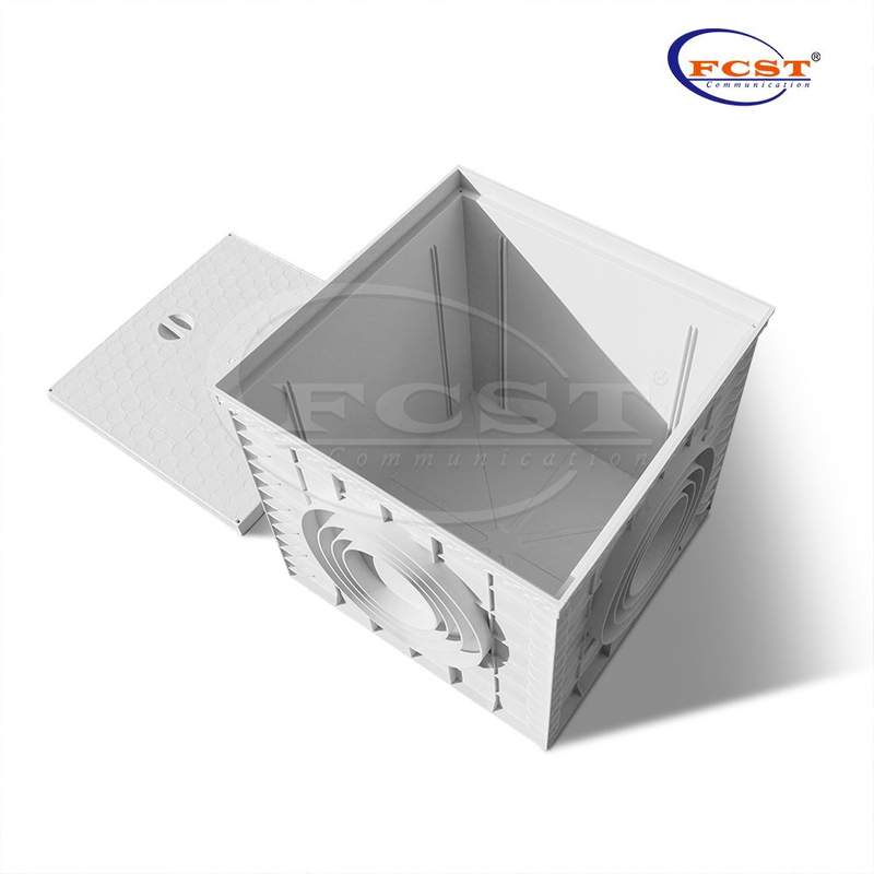 FCST-TH-SMC11-500 Poço quadrado do polipropileno de Chambe do acesso de 500*500*516 milímetro para o sistema de drenagem
