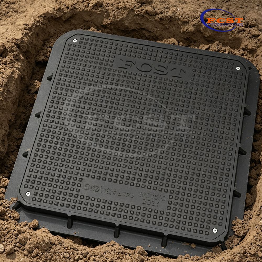 FCST-B125&C250-SMC05 SMC abrem a tampa e a estrutura quadradas de 600*600mm