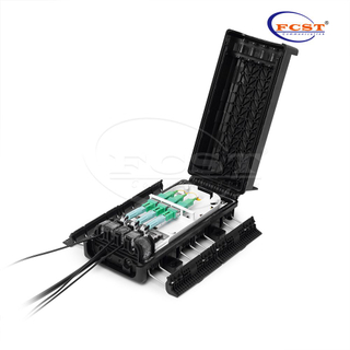 Fechamento do terminal de acesso de fibra FCST022113 – Caixa de terminação IP68 FTTX para montagem em parede/poste