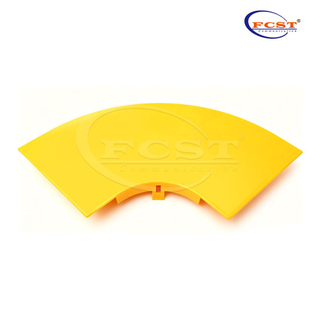 FCST-CR120-ELB90-CVR 120mm 90° Tampa de cotovelo horizontal