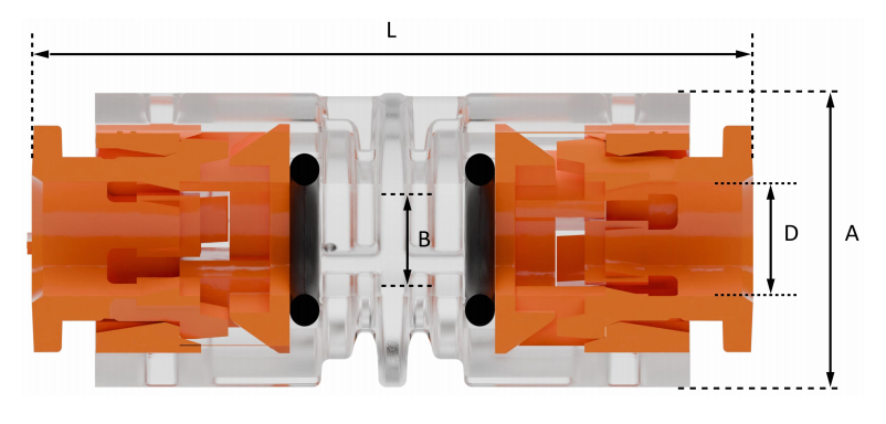 Conector micro duto 15J