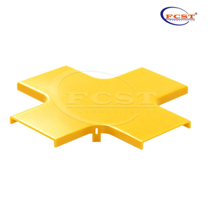 Placa de cobertura de pista de fibra horizontal de 4 vias FCST-CR120-CRS-CVR 120 mm