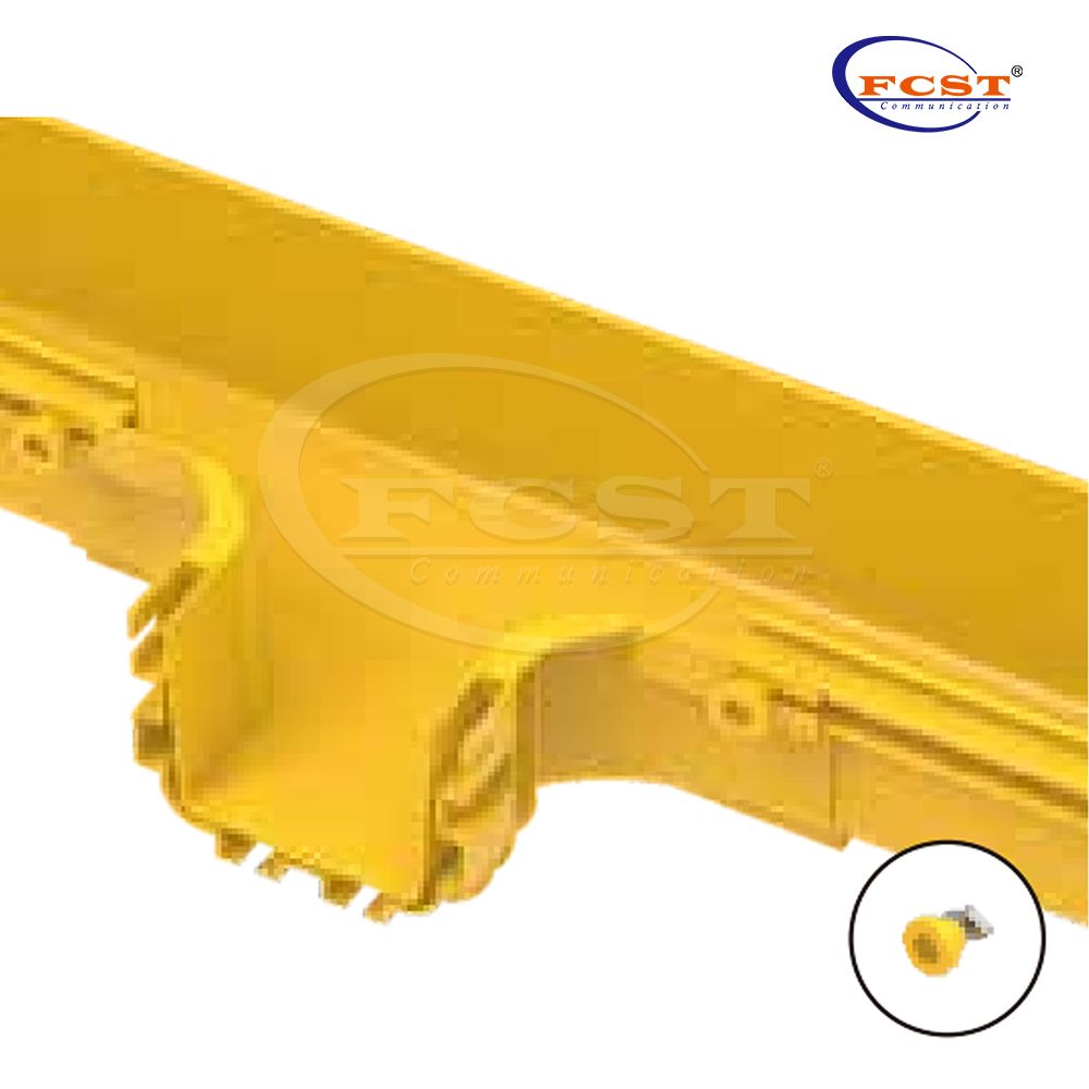 FCST-CR120-APP T universal multidirecional ajustável para pista de fibra de 120 mm