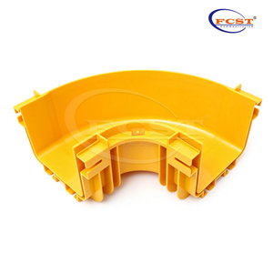 FCST-CR120-ELB90 120mm 90° Cotovelo horizontal do conector de canto do canal de fibra