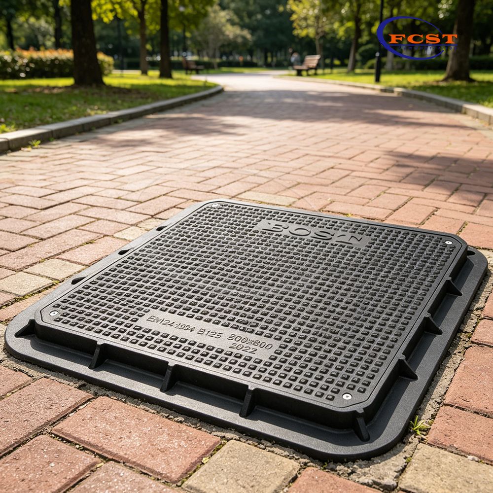 FCST-B125&C250-SMC05 SMC abrem a tampa e a estrutura quadradas de 600*600mm