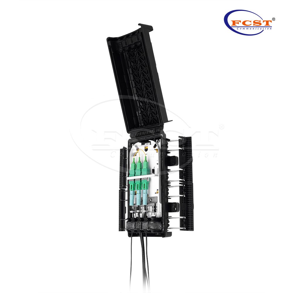 Fechamento do terminal de acesso de fibra FCST022113 – Caixa de terminação IP68 FTTX para montagem em parede/poste