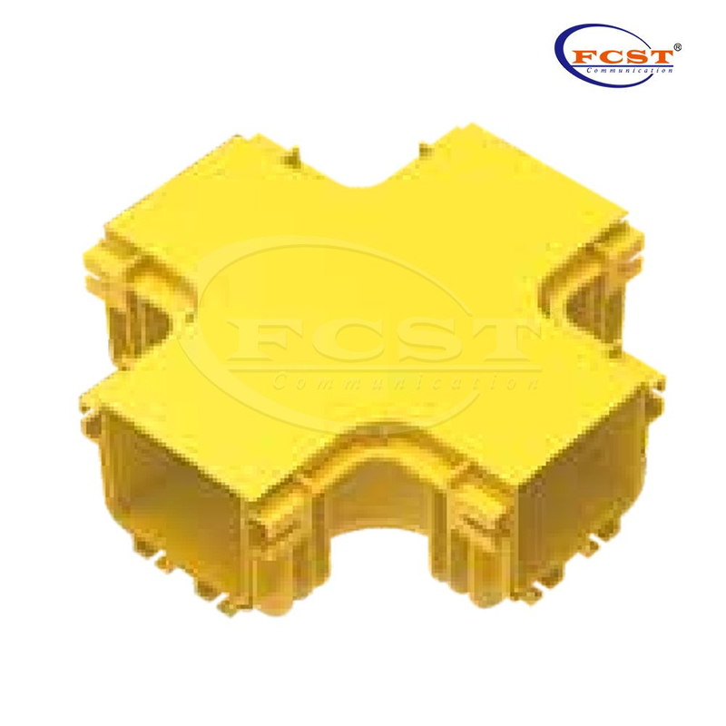Placa de cobertura de pista de fibra horizontal de 4 vias FCST-CR120-CRS-CVR 120 mm