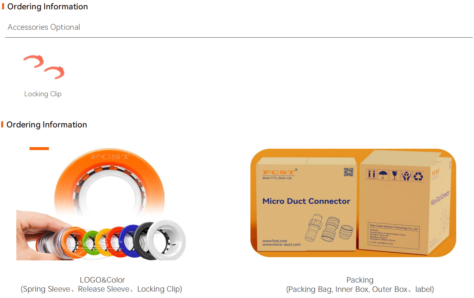 Acoplamento HDPE para Micro-Dutos