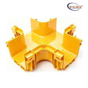 FCST-CR120-CRS Pista de fibra cruzada horizontal de 4 vias de 120 mm
