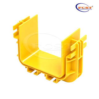 Conectores de canal de fibra FCST-CR120-CNT 120 mm para roteamento de cabos de fibra
