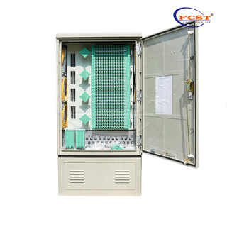 Armário ODN exterior de alta capacidade do armário de distribuição ótico da fibra FCST03502 para o tronco de FTTH e redes de distribuição